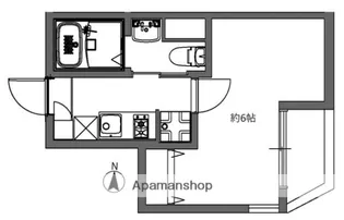 モダンラフォンテ徳丸【2階】の間取り