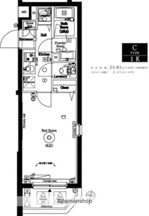 AXAS上板橋【2階】の間取り