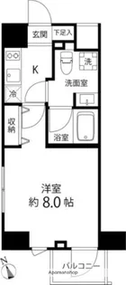 DELCCS IKEBUKURO【6階】の間取り