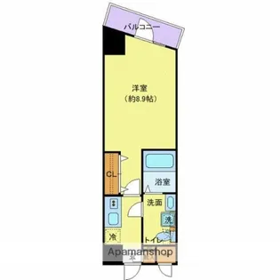 プレール・ドゥーク西新井Ⅱ【4階】の間取り