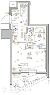 クレイシアIDZ王子マークプレイス【2階】の間取り