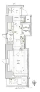 メイクスデザイン神楽坂【2階】の間取り