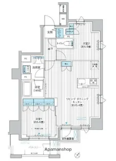 メゾン クロロ【5階】の間取り