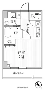 ALTERNA池袋EAST【9階】の間取り
