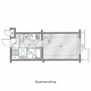 トーシンフェニックス牛込神楽坂【3階】の間取り