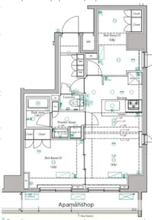 DIPS赤羽RESIDENCE【12階】の間取り