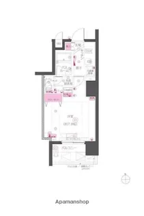 ZOOM東神田【9階】の間取り