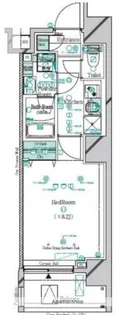 ガリシア千石【10階】の間取り