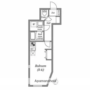 LUORE田端【5階】の間取り