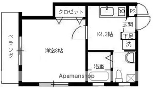 ラグゼ【2階】の間取り