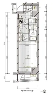 レガリス西日暮里ステーションフロント【5階】の間取り