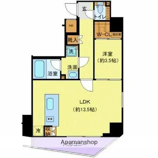 LOG浅草橋【10階】の間取り