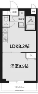 レオーネ志村坂上【1階】の間取り