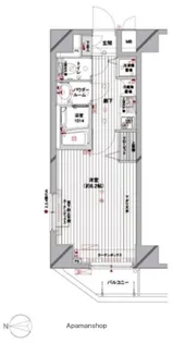 メインステージ蔵前【5階】の間取り