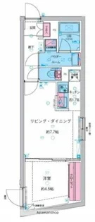 GENOVIA池袋【1階】の間取り