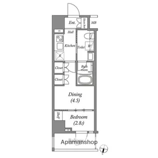 ARKMARK志茂STA.【6階】の間取り
