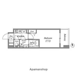 GRAN PASEO町屋【3階】の間取り
