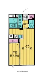 レガシア池袋立教西【2階】の間取り