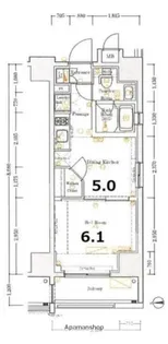 XEBEC東日暮里SOUTH【3階】の間取り