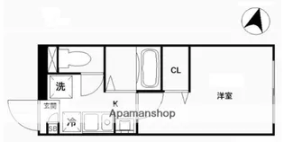 CREAL王子NORTH【4階】の間取り