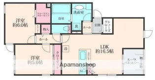 LULU西尾久【2階】の間取り