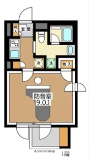 (仮称)SONORITE池之端【1階】の間取り
