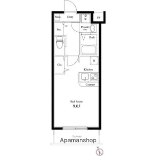 ラヴィエント浅草言問【3階】の間取り