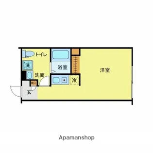 フィオーネ東尾久【4階】の間取り