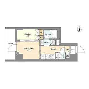 ARKMARK板橋大山【303号室】の間取り