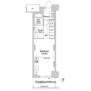 飯田橋ガーデンフラッツ【5階】の間取り