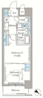 ステラテラス【7階】の間取り