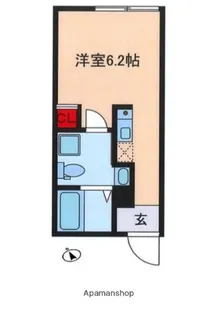 フィオーレ昭和町【3階】の間取り