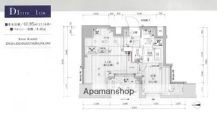 メインステージ浅草国際通り【7階】の間取り
