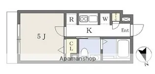 REVE RESIDENCE 本駒込【1階】の間取り