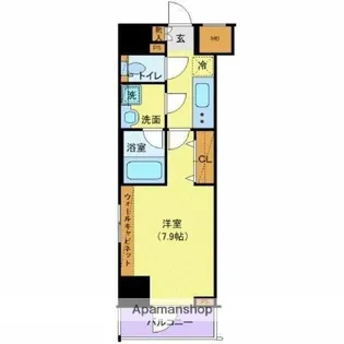 ブライズ板橋クレヴィスタ【10階】の間取り