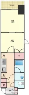 レクシオシティ王子神谷【8階】の間取り