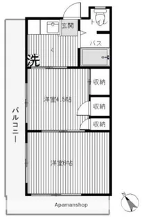 文原ビル【4階】の間取り