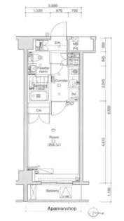 ラグジュアリーアパートメント赤羽西♯02【3階】の間取り