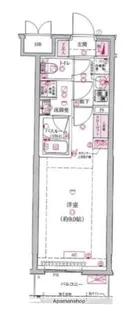 アルテカーサアリビエ東京イースト【1階】の間取り