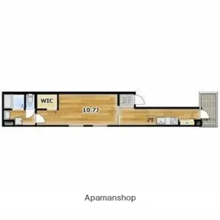 AMBITION東尾久【3階】の間取り