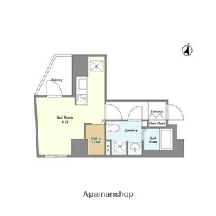 ピュアレジデンス小石川【10階】の間取り