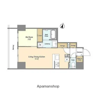 HF北千住レジデンス【11階】の間取り