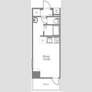 ザ・プラザオーベル白山【7階】の間取り