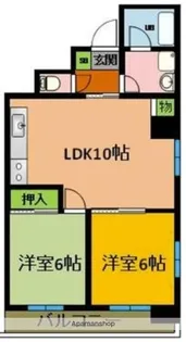 エトワール王子【2階】の間取り
