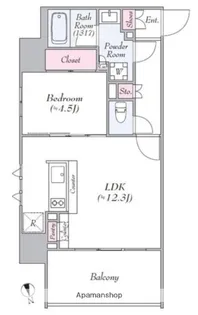 LOG浅草CLASSIC【4階】の間取り