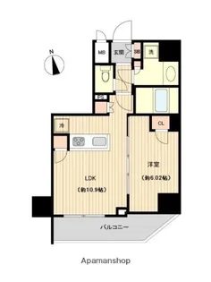 オーキッドレジデンス上野【2階】の間取り