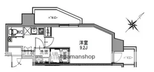 SーRESIDENCE王子WEST【4階】の間取り