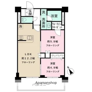 NーSTAGE 赤羽志茂【5階】の間取り