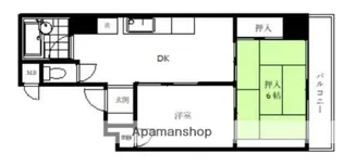 パインクレスト【9階】の間取り