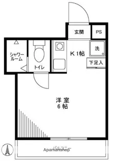 島田ビル【3階】の間取り
